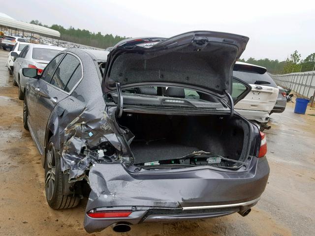 1HGCR2F54HA104113 - 2017 HONDA ACCORD SPO SILVER photo 9