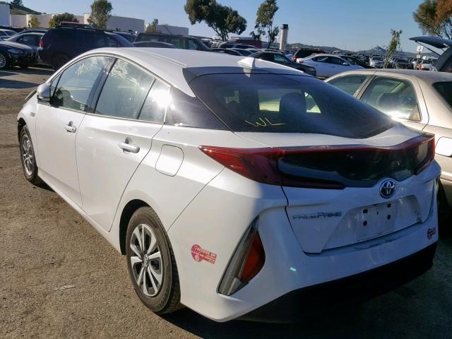 JTDKARFP9J3074547 - 2018 TOYOTA PRIUS PRIM 白色 照片 3