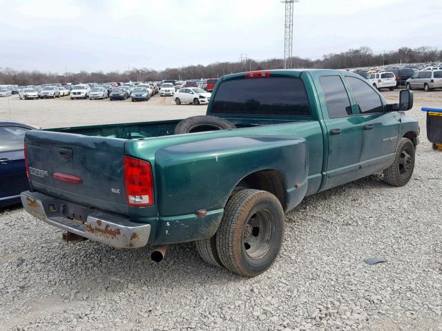 3D7MA48C83G861369 - 2003 DODGE RAM 3500 S GREEN photo 4