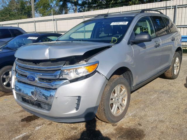 2FMDK3GC8CBA01554 - 2012 FORD EDGE SE SILVER photo 2