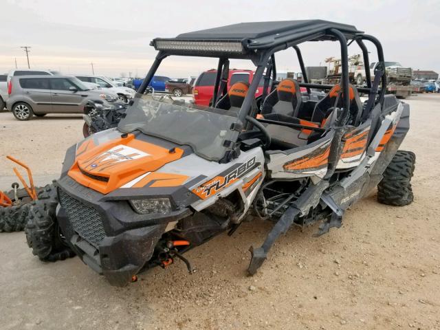 3NSVFE928JF935564 - 2018 POLARIS RZR XP 4 T ORANGE photo 2