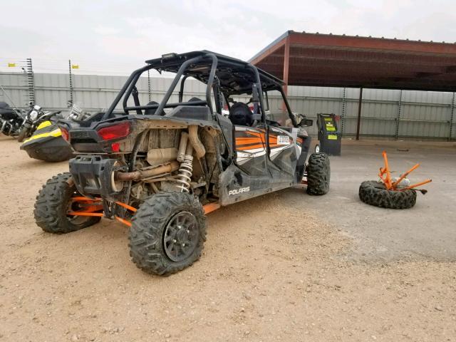 3NSVFE928JF935564 - 2018 POLARIS RZR XP 4 T ORANGE photo 4