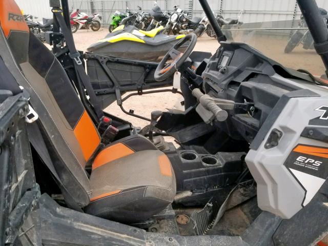 3NSVFE928JF935564 - 2018 POLARIS RZR XP 4 T ORANGE photo 5