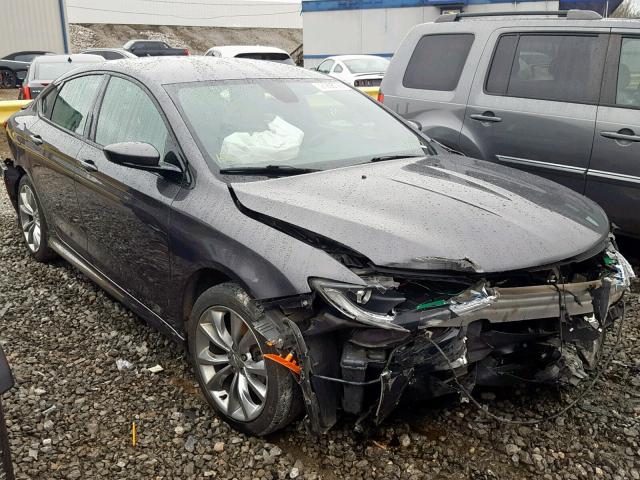 1C3CCCBB1FN716765 - 2015 CHRYSLER 200 S GRAY photo 1