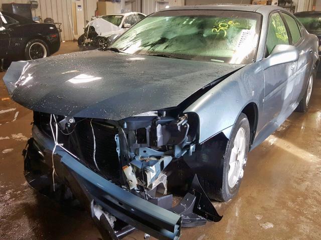 2G2WP552X61254071 - 2006 PONTIAC GRAND PRIX GREEN photo 2
