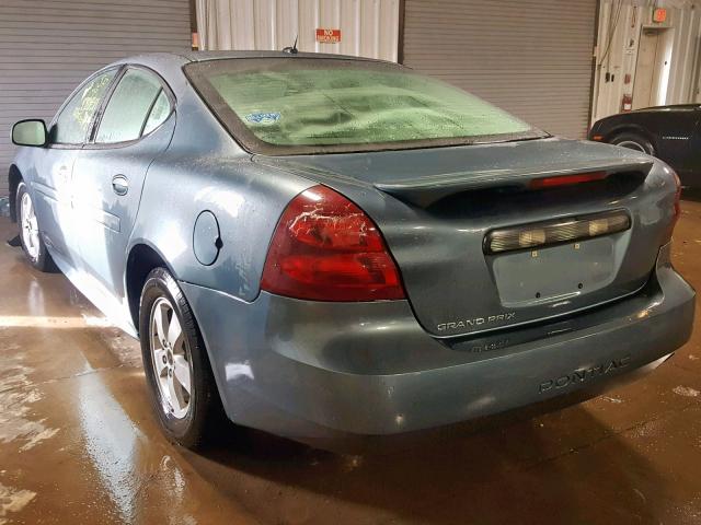 2G2WP552X61254071 - 2006 PONTIAC GRAND PRIX GREEN photo 3