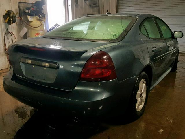 2G2WP552X61254071 - 2006 PONTIAC GRAND PRIX GREEN photo 4