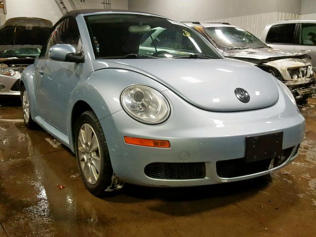 3VWRF31Y69M402429 - 2009 VOLKSWAGEN NEW BEETLE Mavi foto 1
