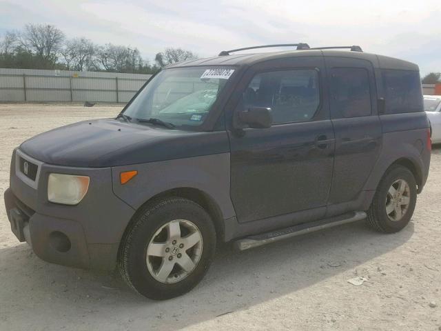 5J6YH28523L032937 - 2003 HONDA ELEMENT EX GRAY photo 2