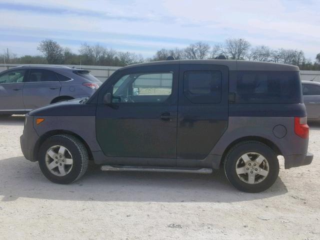 5J6YH28523L032937 - 2003 HONDA ELEMENT EX GRAY photo 9