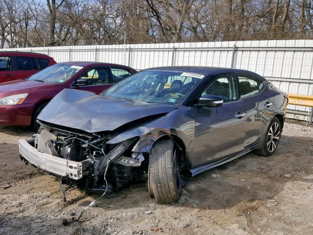 1N4AA6APXJC386819 - 2018 NISSAN MAXIMA 3.5 GRAY photo 2