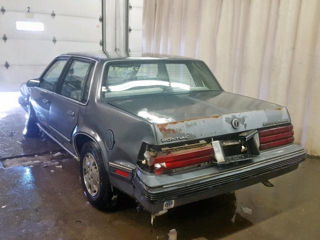 2G2AG19W1G9263891 - 1986 PONTIAC 6000 LE GRAY photo 3