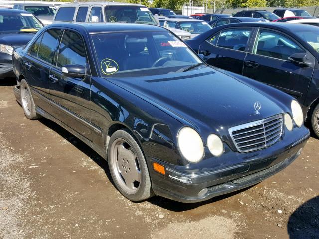 WDBJF65J51B333029 - 2001 MERCEDES-BENZ E 320 BLACK photo 1