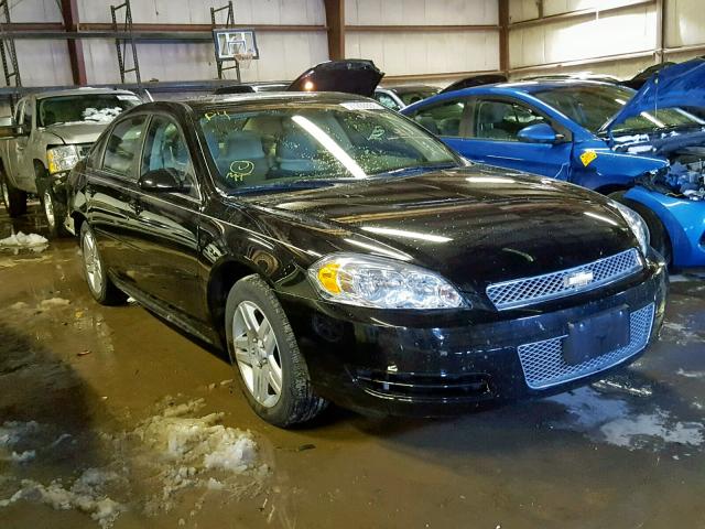 2G1WB5E31F1141668 - 2015 CHEVROLET IMPALA LIM BLACK photo 1