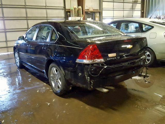 2G1WB5E31F1141668 - 2015 CHEVROLET IMPALA LIM BLACK photo 3