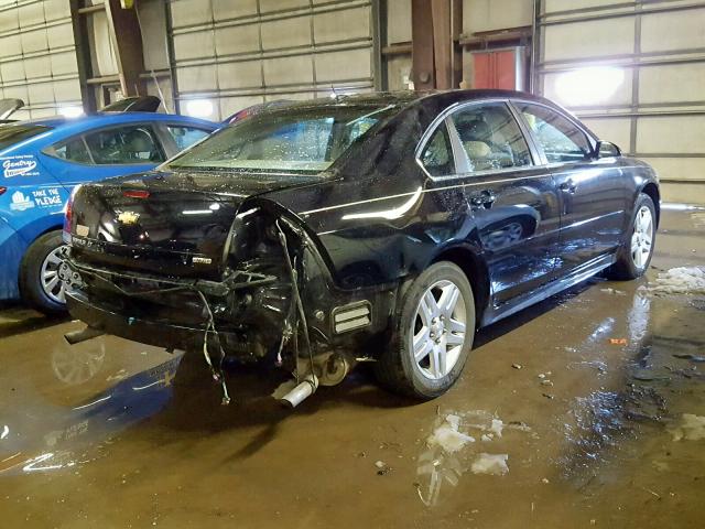 2G1WB5E31F1141668 - 2015 CHEVROLET IMPALA LIM BLACK photo 4