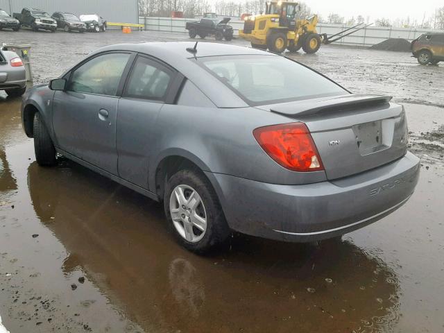 1G8AM15F27Z193103 - 2007 SATURN ION LEVEL GRAY photo 3