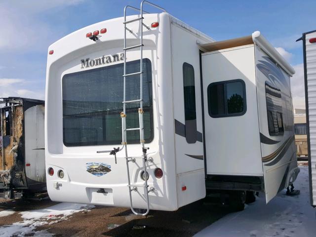 4YDF31024E4700366 - 2014 KEYSTONE MONTANA WHITE photo 4