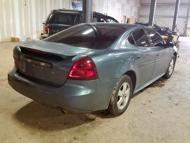 2G2WP552361202149 - 2006 PONTIAC GRAND PRIX BLUE photo 4