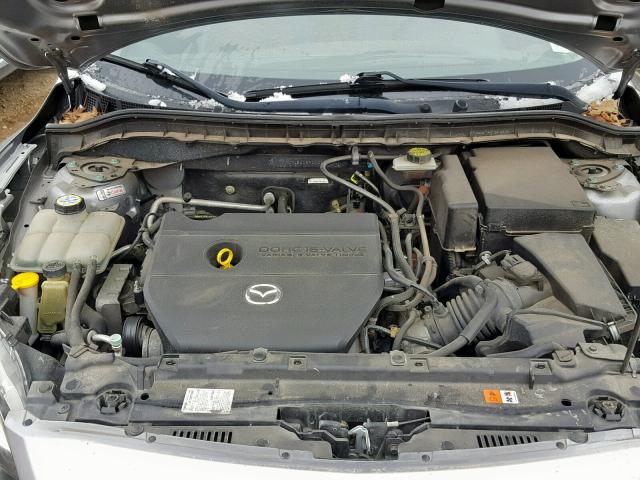 JM1BL1SF1A1161010 - 2010 MAZDA 3 I GRAY photo 7