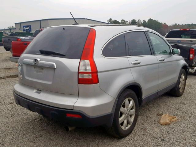 5J6RE48769L016730 - 2009 HONDA CR-V EXL BLUE photo 4