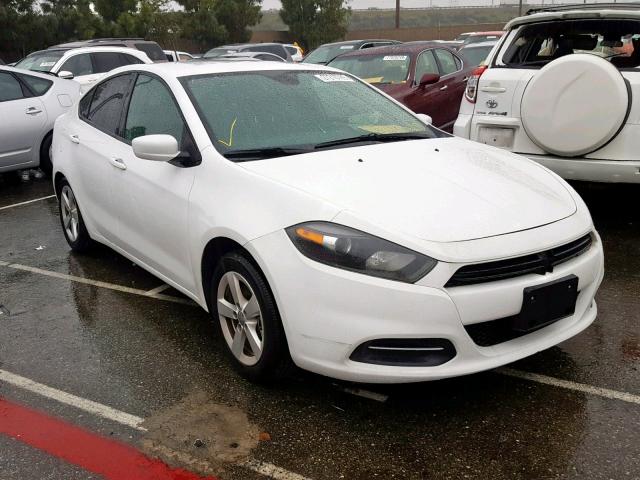 1C3CDFBB7GD767208 - 2016 DODGE DART SXT WHITE photo 1