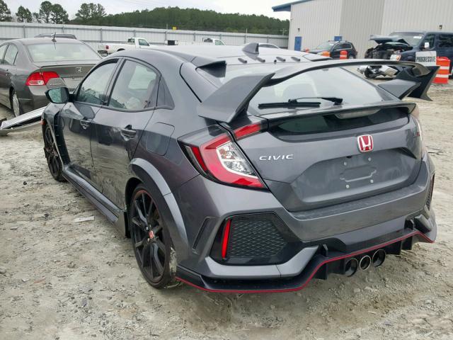 SHHFK8G79HU200859 - 2017 HONDA CIVIC TYPE GRAY photo 3