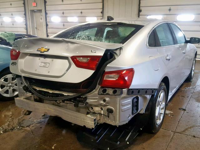 1G1ZB5ST4GF346896 - 2016 CHEVROLET MALIBU LS SILVER photo 4