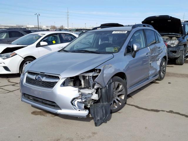 JF1GPAL68DH857325 - 2013 SUBARU IMPREZA SP SILVER photo 2