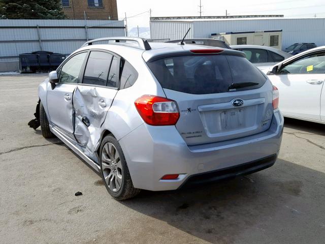 JF1GPAL68DH857325 - 2013 SUBARU IMPREZA SP SILVER photo 3