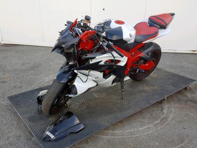 JYARJ16Y49A003400 - 2009 YAMAHA YZFR6 C RED photo 2