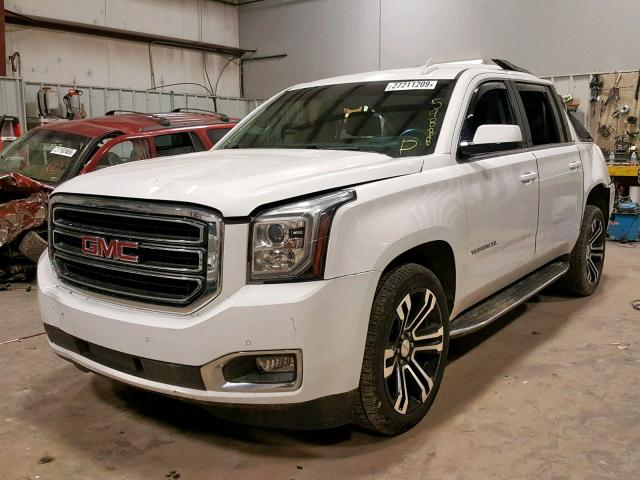 1GKS2GKC3HR150134 - 2017 GMC YUKON XL K WHITE photo 2