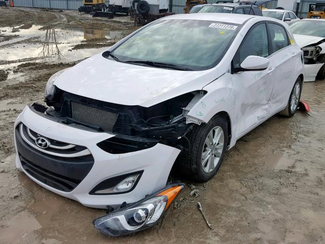 KMHD35LH5FU244991 - 2015 HYUNDAI ELANTRA GT WHITE photo 2