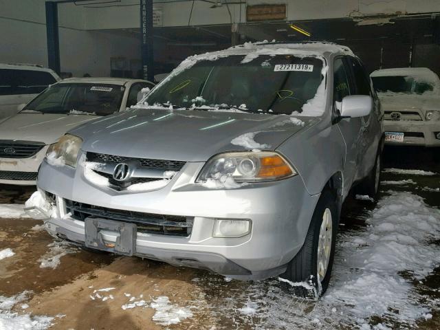 2HNYD18654H515271 - 2004 ACURA MDX TOURIN SILVER photo 2