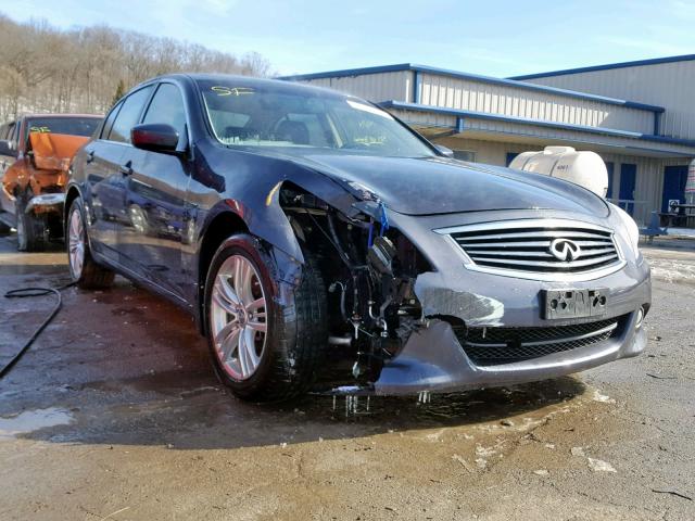 JN1CV6AR5BM350057 - 2011 INFINITI G37 GRAY photo 1