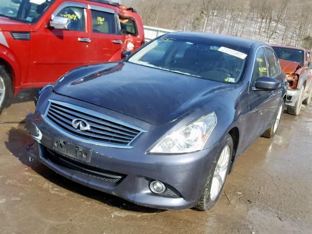 JN1CV6AR5BM350057 - 2011 INFINITI G37 GRAY photo 2