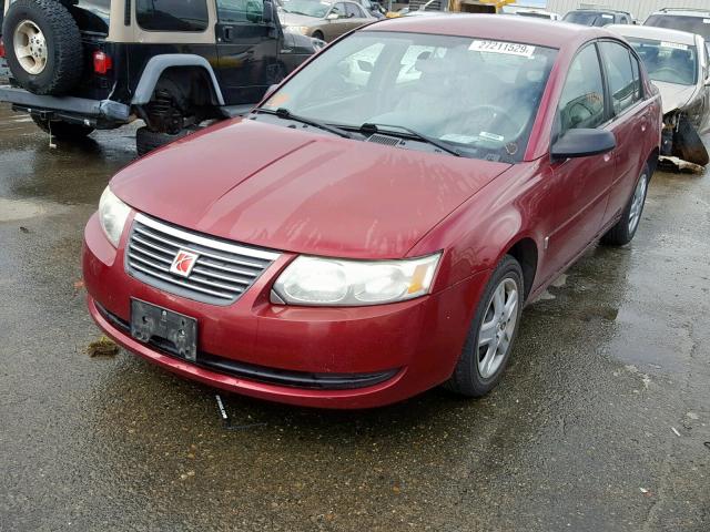 1G8AJ55F96Z190682 - 2006 SATURN ION LEVEL BURGUNDY photo 2