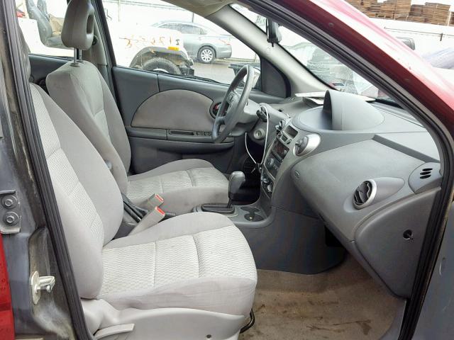 1G8AJ55F96Z190682 - 2006 SATURN ION LEVEL BURGUNDY photo 5