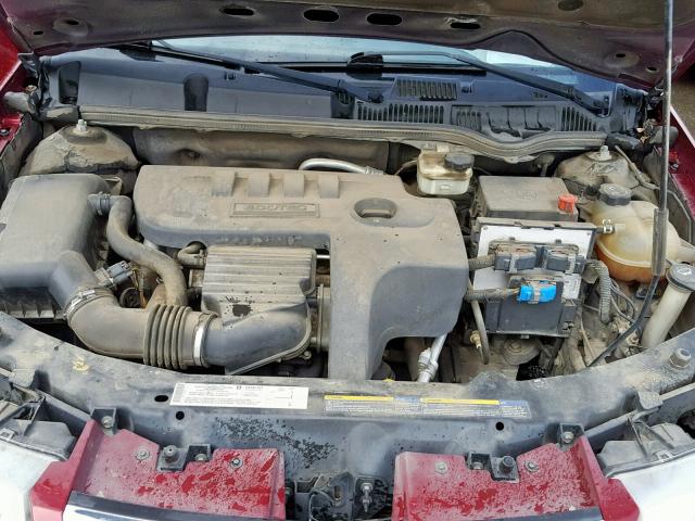 1G8AJ55F96Z190682 - 2006 SATURN ION LEVEL BURGUNDY photo 7