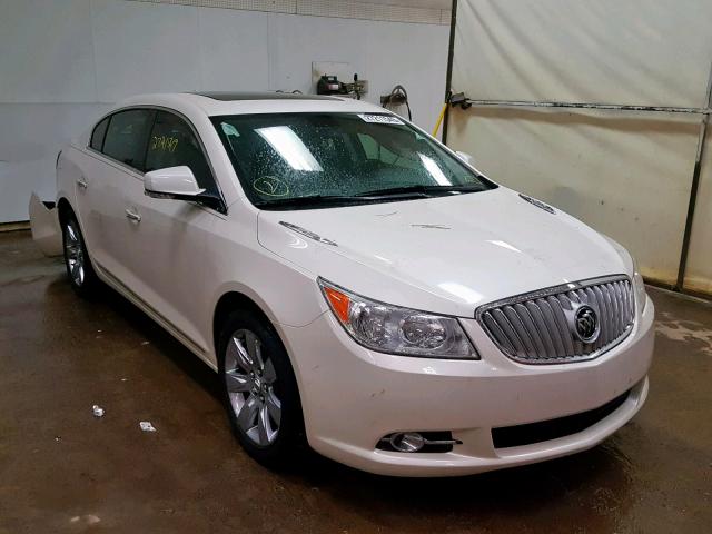 1G4GH5E39CF354099 - 2012 BUICK LACROSSE P WHITE photo 1