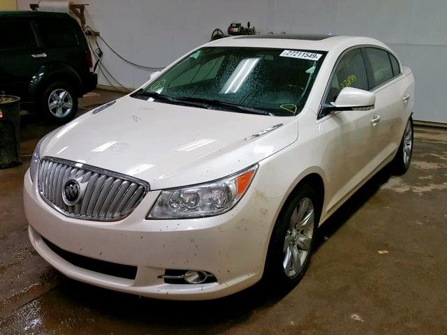 1G4GH5E39CF354099 - 2012 BUICK LACROSSE P WHITE photo 2