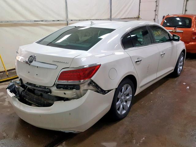 1G4GH5E39CF354099 - 2012 BUICK LACROSSE P WHITE photo 4