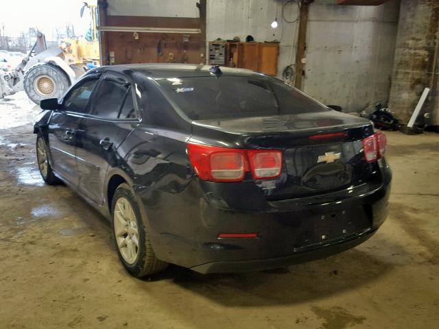 1G11C5SA8DF256803 - 2013 CHEVROLET MALIBU 1LT შავი ფოტო 3