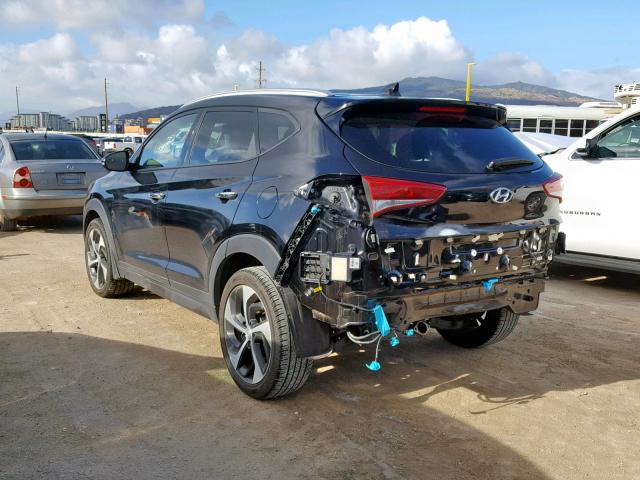 KM8J33A26GU149587 - 2016 HYUNDAI TUCSON LIM BLACK photo 3