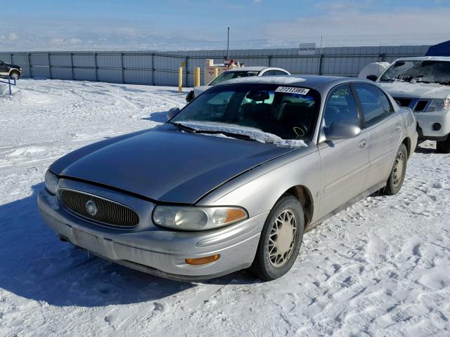 1G4HR54K144173392 - 2004 BUICK LESABRE LI SILVER photo 2