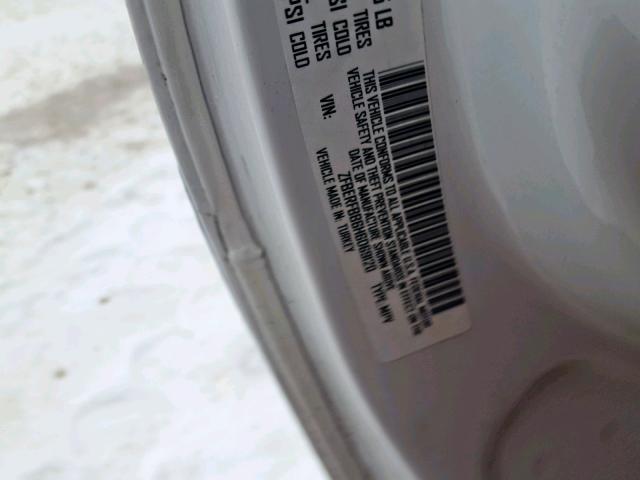 ZFBERFBB6H6D69120 - 2017 RAM PROMASTER 白色 照片 10