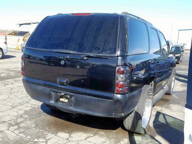 1GKEC13T83R224288 - 2003 GMC YUKON BLACK photo 4