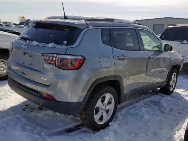 3C4NJDBB1JT185172 - 2018 JEEP COMPASS LA SILVER photo 4