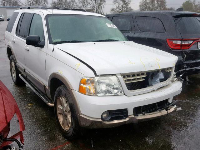 1FMDU74K93UC35726 - 2003 FORD EXPLORER E WHITE photo 1