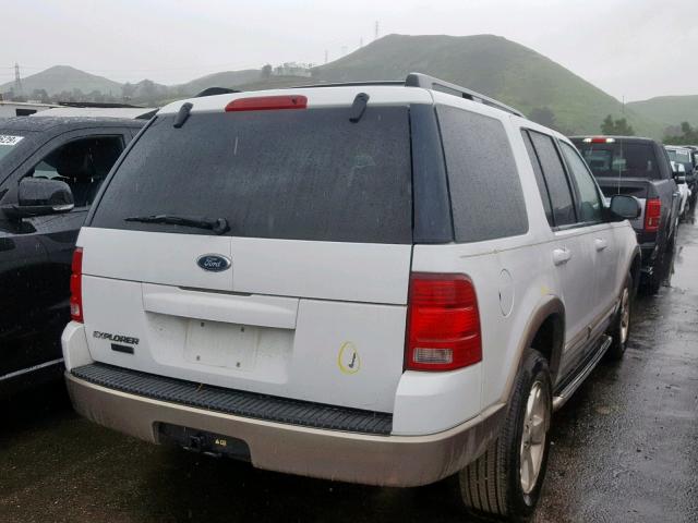 1FMDU74K93UC35726 - 2003 FORD EXPLORER E WHITE photo 4